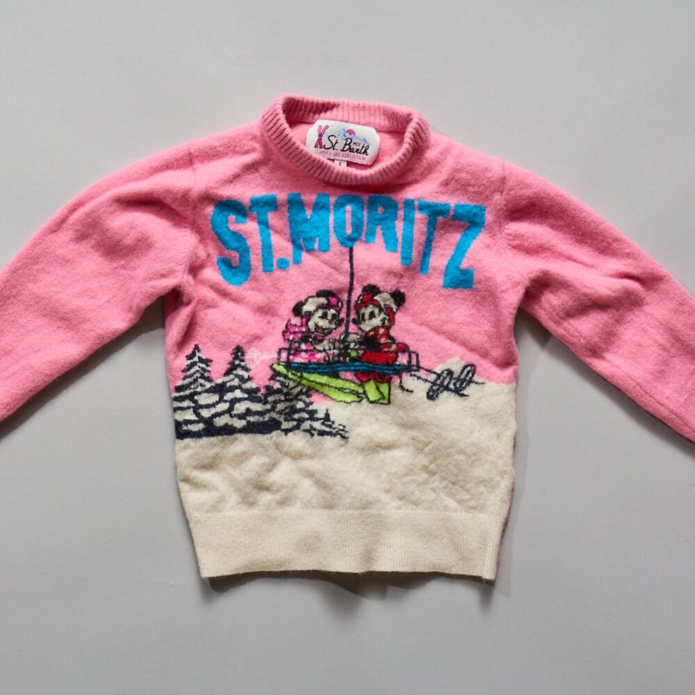 MC2 ST BARTH APRES SKI GIRLS ST MORITZ DISNEY SWEATER
